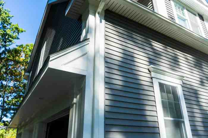 Replacing exterior siding