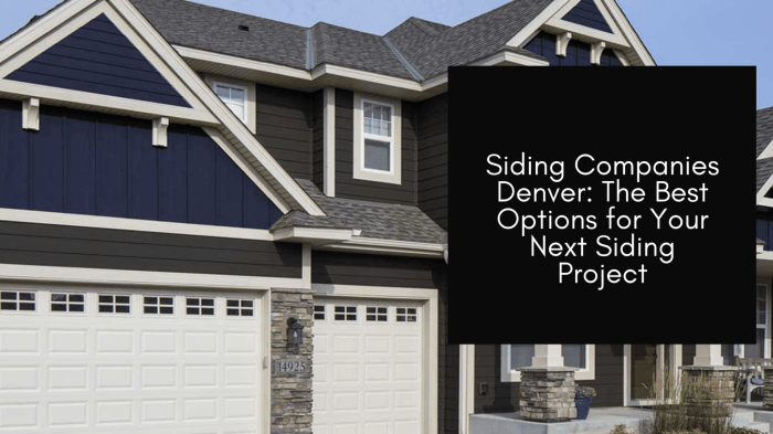 Residential siding companies